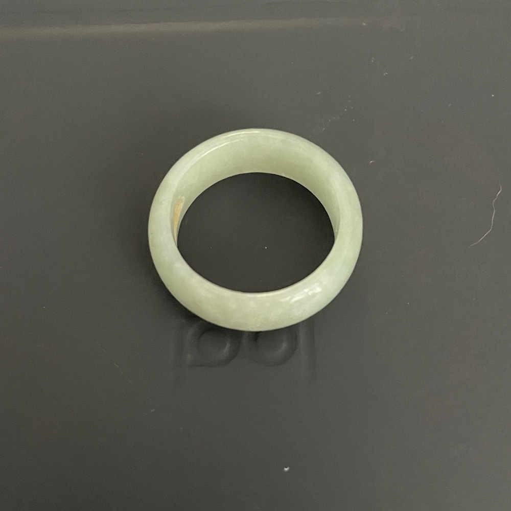 Jade ring.  Small size